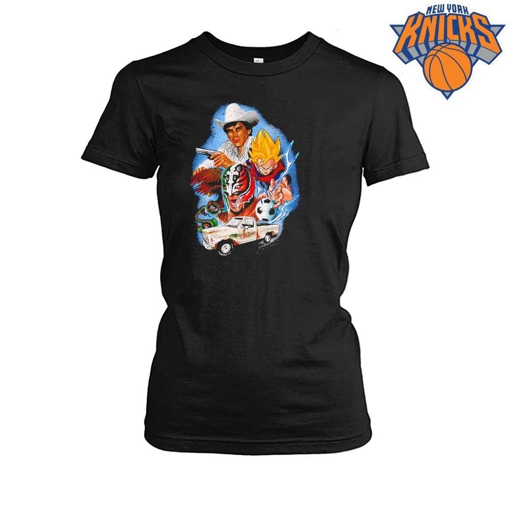 Vintage Mexican Bootleg Chalino Sanchez Rey Mysterio Anime Soccer Truck Eagle Aesthetic Shirt