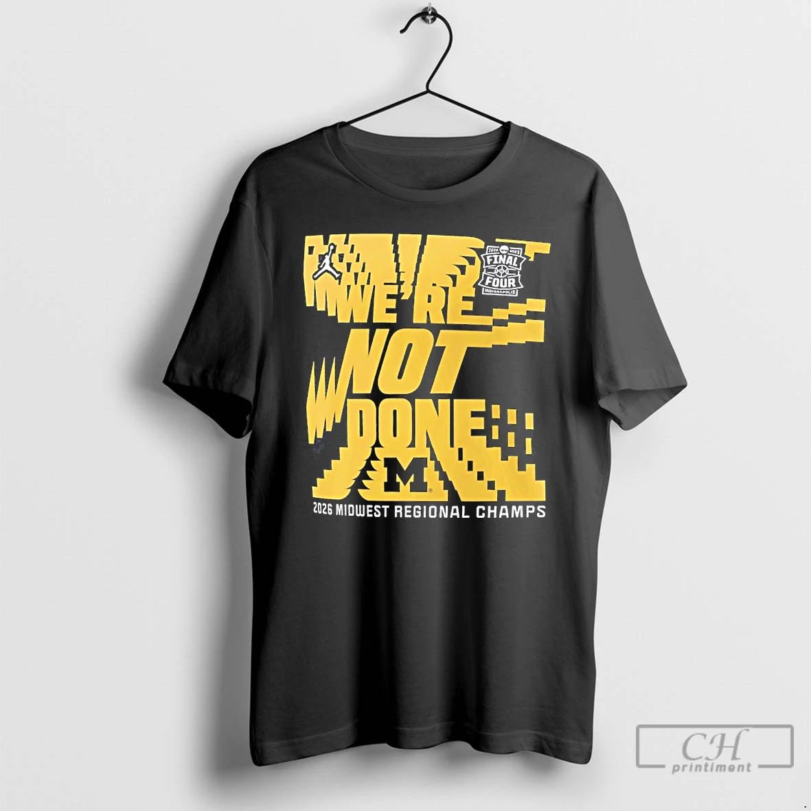 Classic Michigan Wolverines 2026 Ncaa Mens Basketball Tournament Final Four