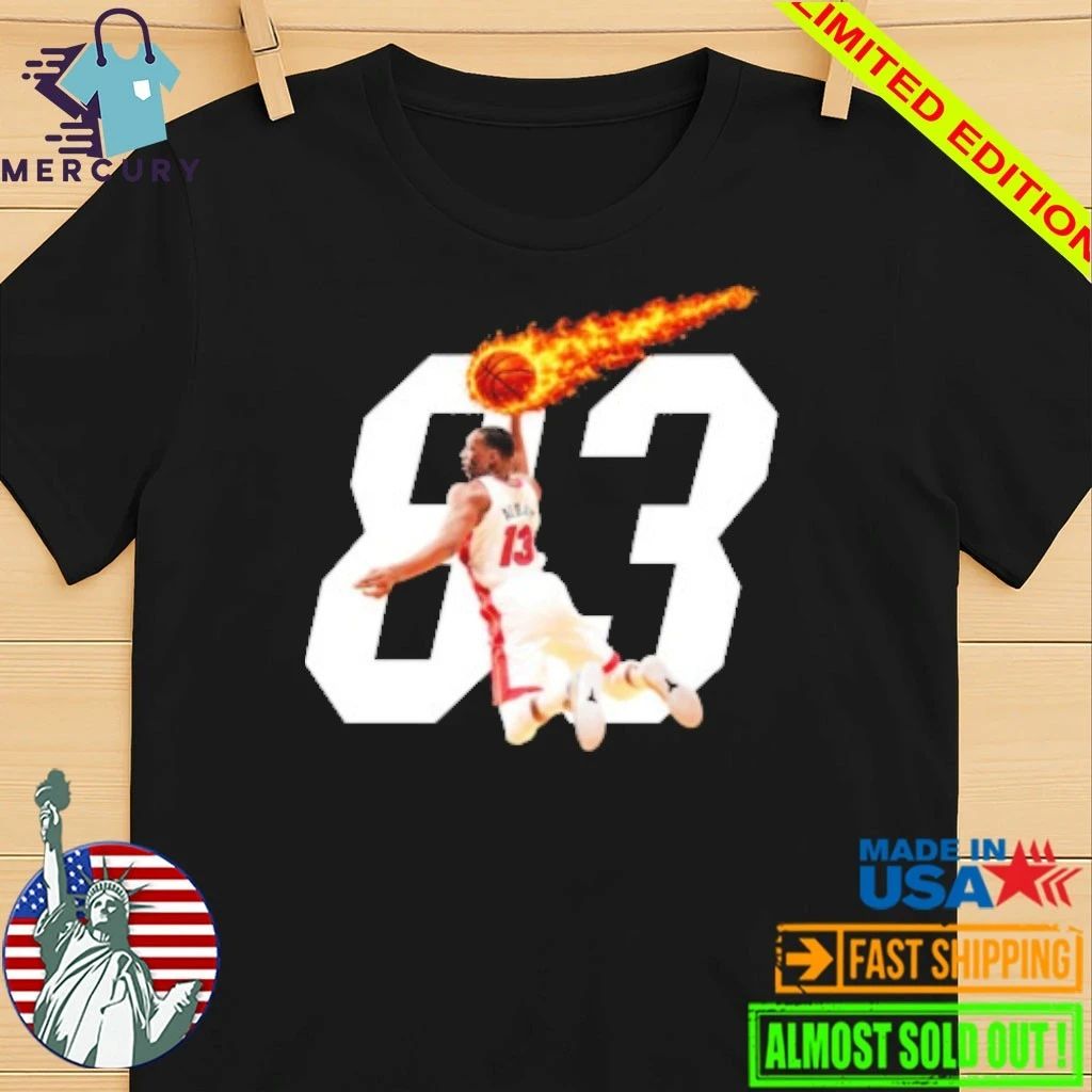 Bam Adebayo 83 Points Game Shirt