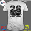 Raymond Brown Usher and Chris Brown R and B Music Vintage Shirt