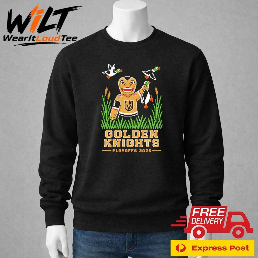 Vegas Golden Knights Playoffs 2026 Mascot Shirt