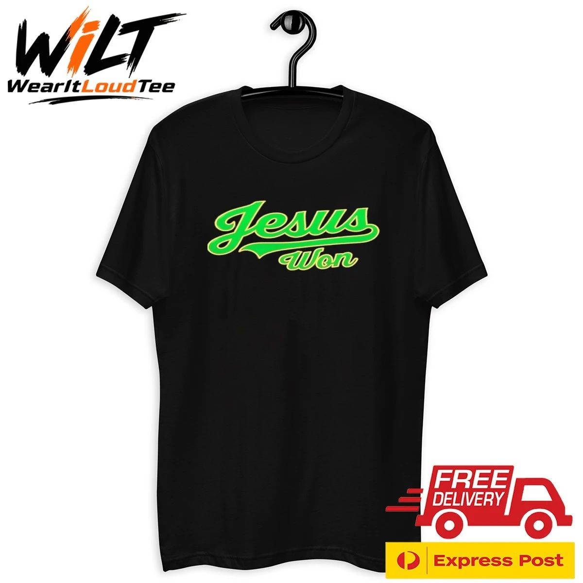 Athletics Jesus Won Shirt