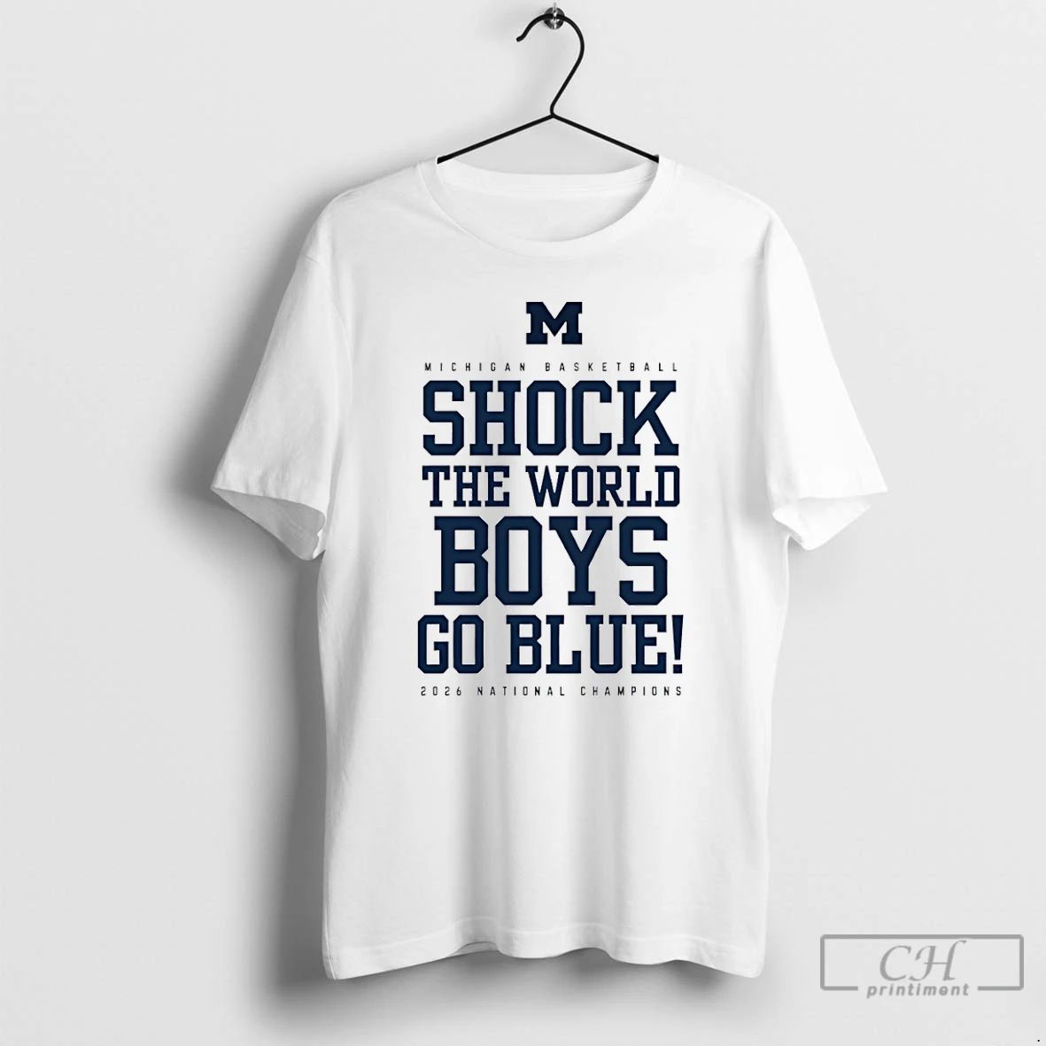 Premium Michigan National Champions Shock The World Boys Go Blue