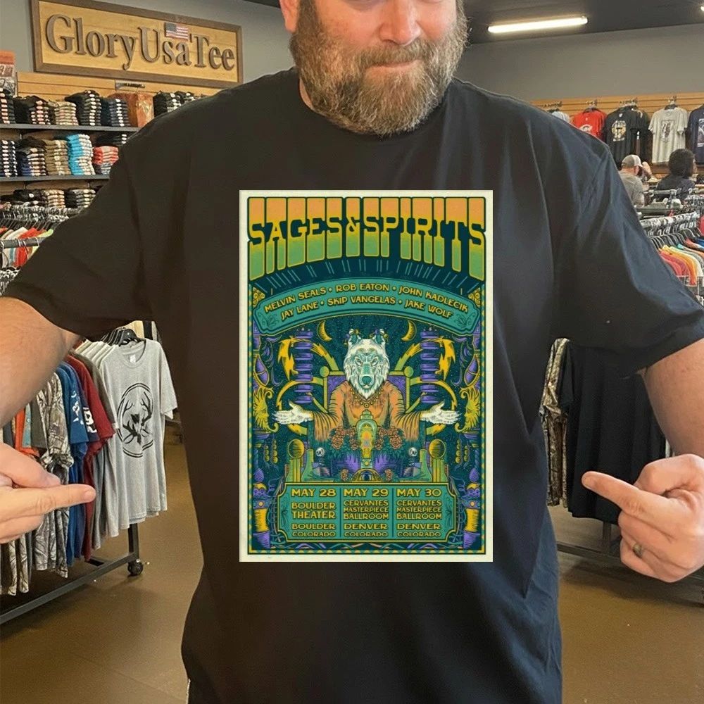 Sages And Spirits Denver CO May 29-30 2026 Poster Shirt
