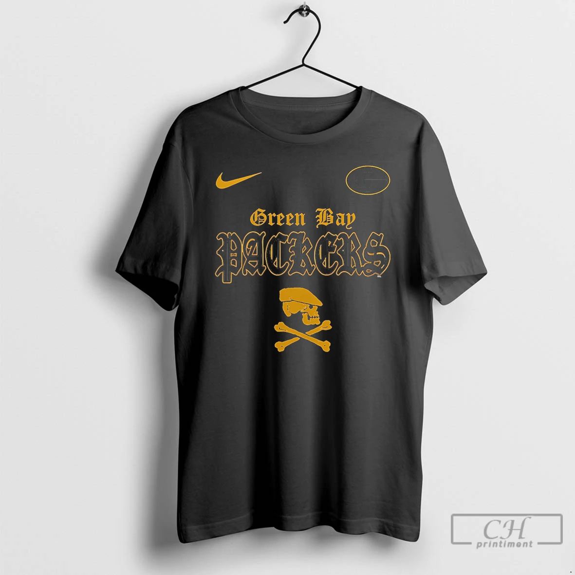Classic Green Bay Packers X Dropkick Murphys Go Packers Skull Logo