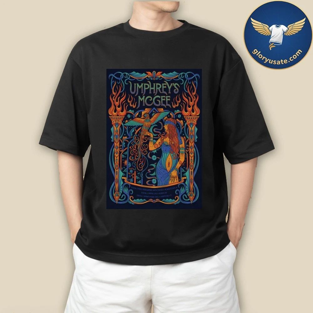 Umphrey’s McGee Feb 4 5 6 2026 In Morristown NJ, Albany NY And Hartford CT Poster Shirt