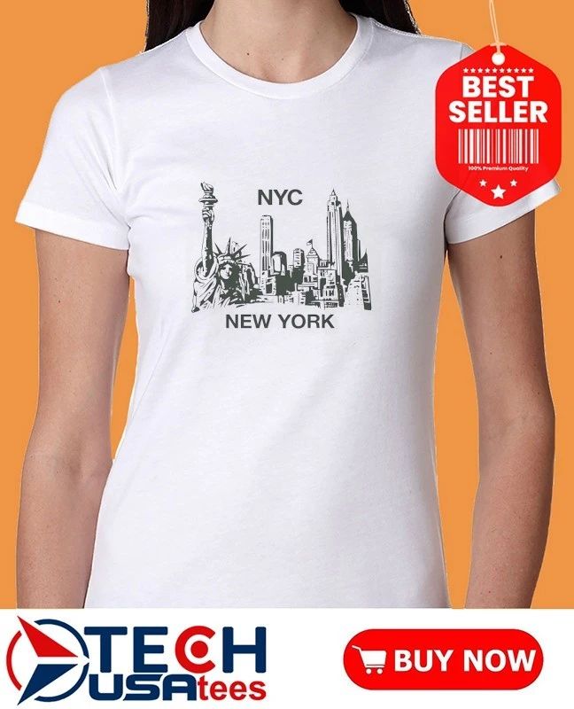 New York City tonight show skyline shirt