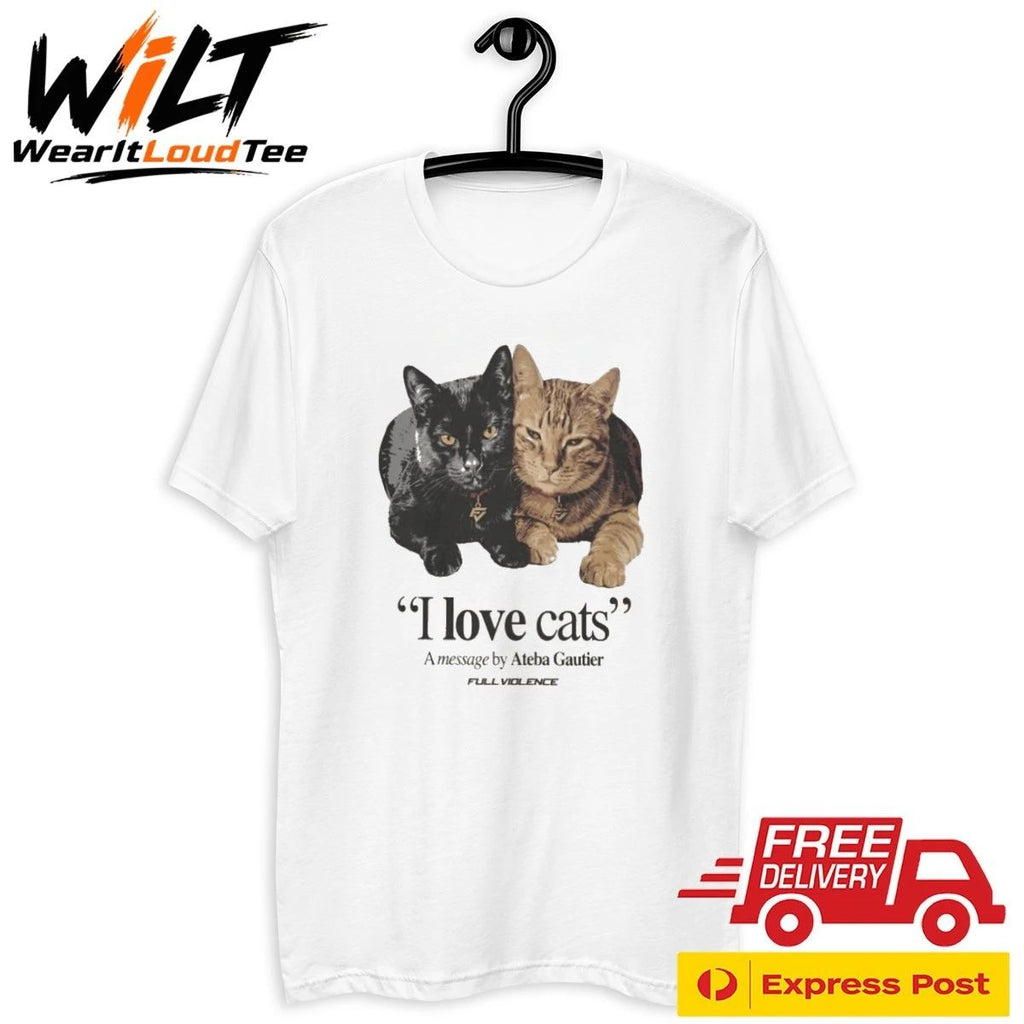I Love Cats Ateba Gautier Shirt