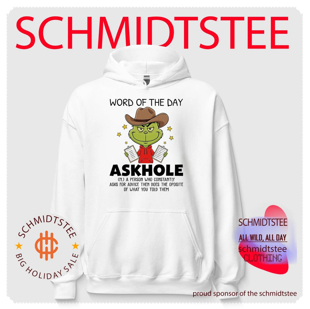Grinch word of the day askhole definition shirt