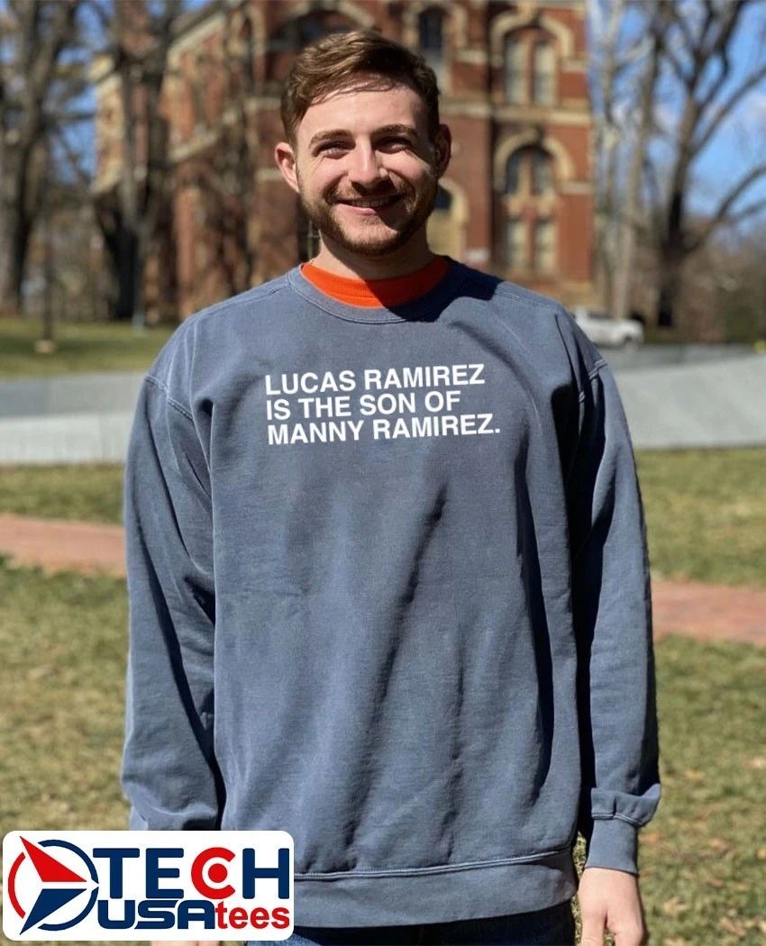Lucas Ramirez is the son of Manny Ramirez shirt