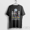 Classic Chicago Cubs Skeleton Autism Its Not A Disability Its A Different Ability T Shirts
