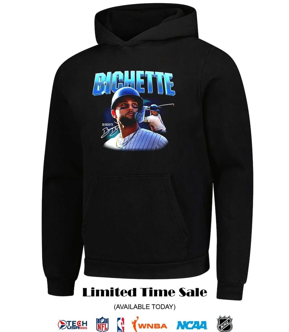 Bo Bichette New York Mets Baseball signature graphic shirt