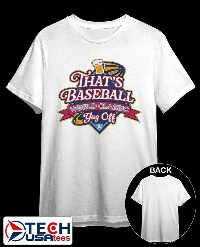 That’s Baseball World Classic Yug Off logo shirt