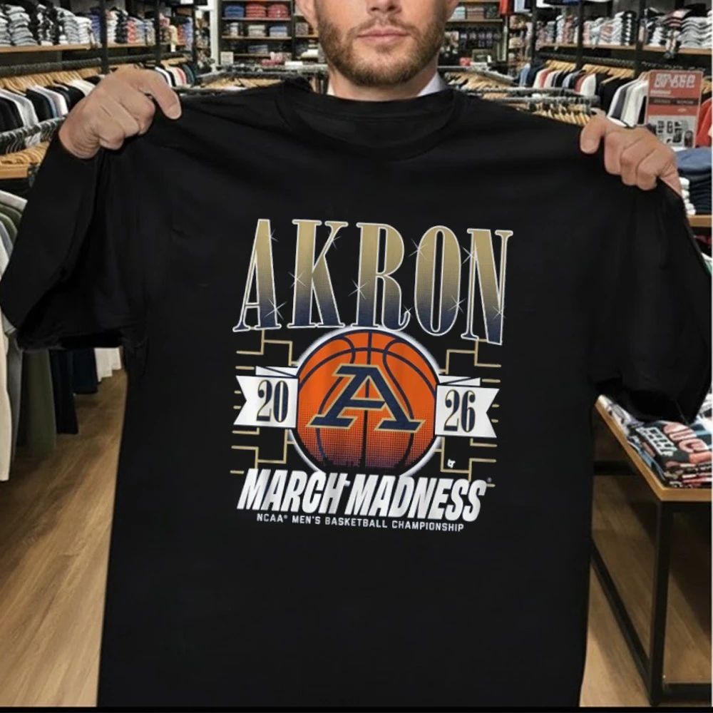 Akron Zips MBB 2026 March Madness NCAA Men’s Basketball Championship Shirt