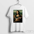 Classic Mona Lisa And Cat Photo