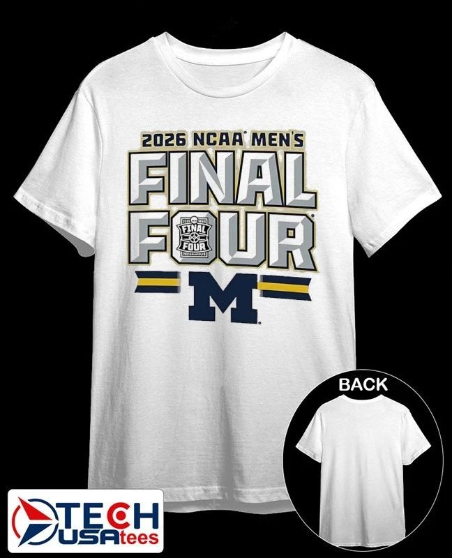 Michigan Wolverines 2026 Men’s Basketball Final Four Bound shirt