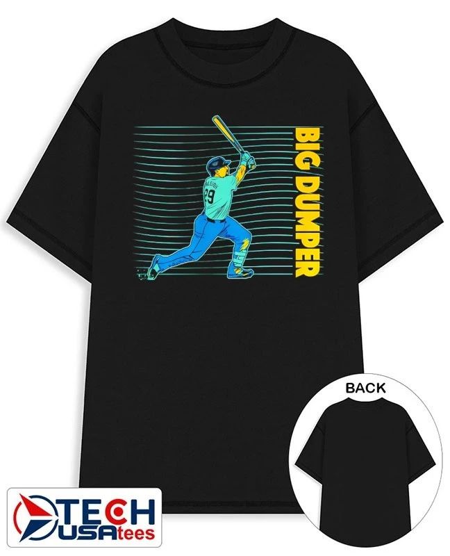 Cal Raleigh Big Dumper Seattle Mariners neon nights shirt