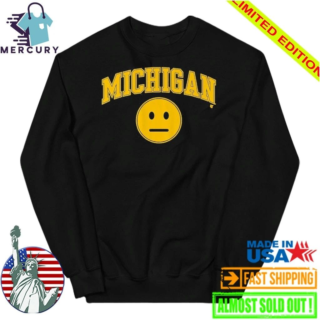 Michigan Wolverines Blank Expression Shirt