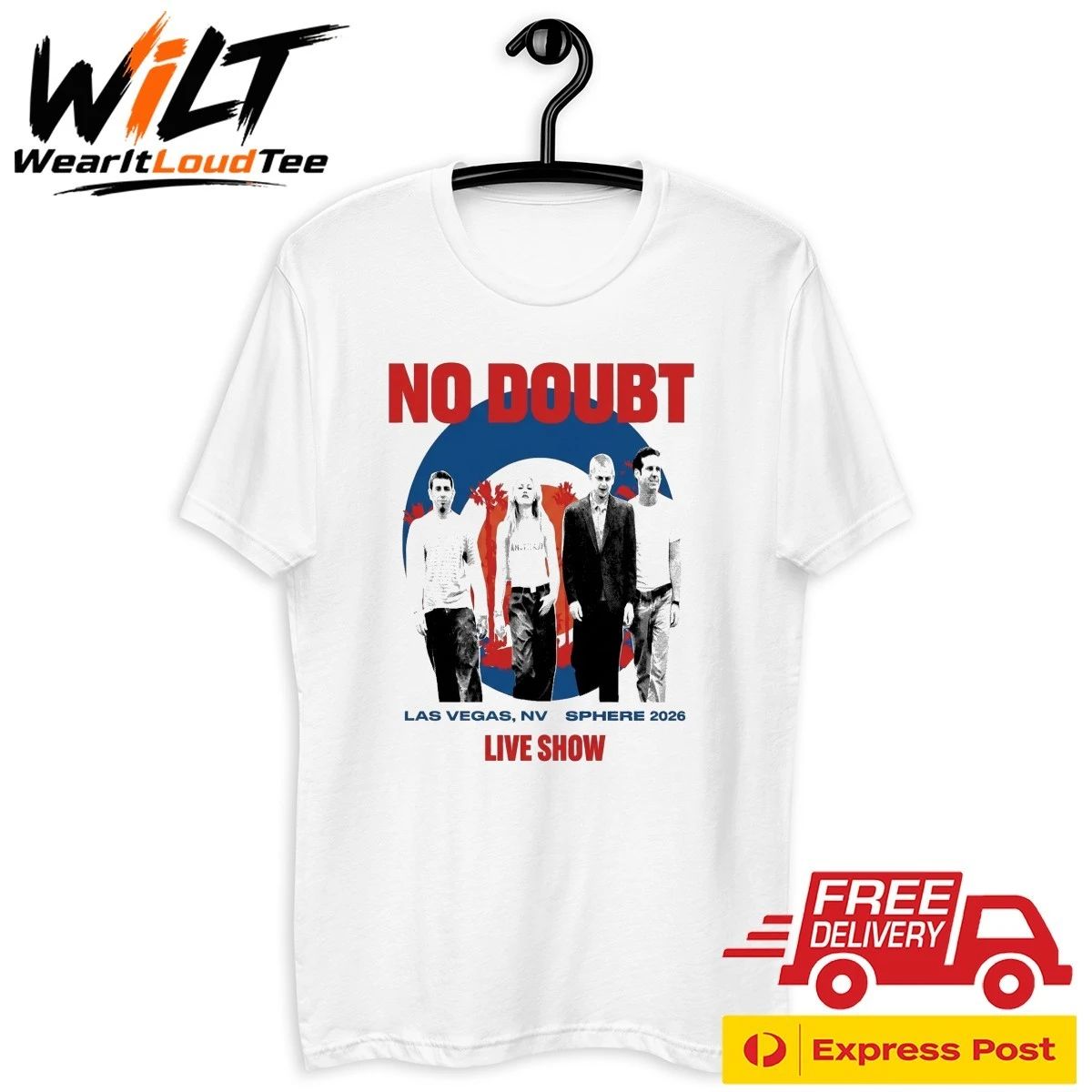 No Doubt Live At Sphere Las Vegas 2026 Live Show Shirt