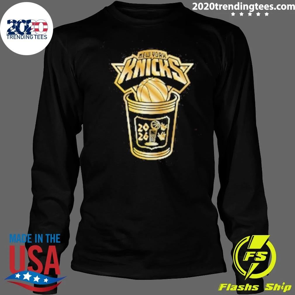 Mitchell Ness Knicks 2026 NBA Champions Coffee Tee Shirt