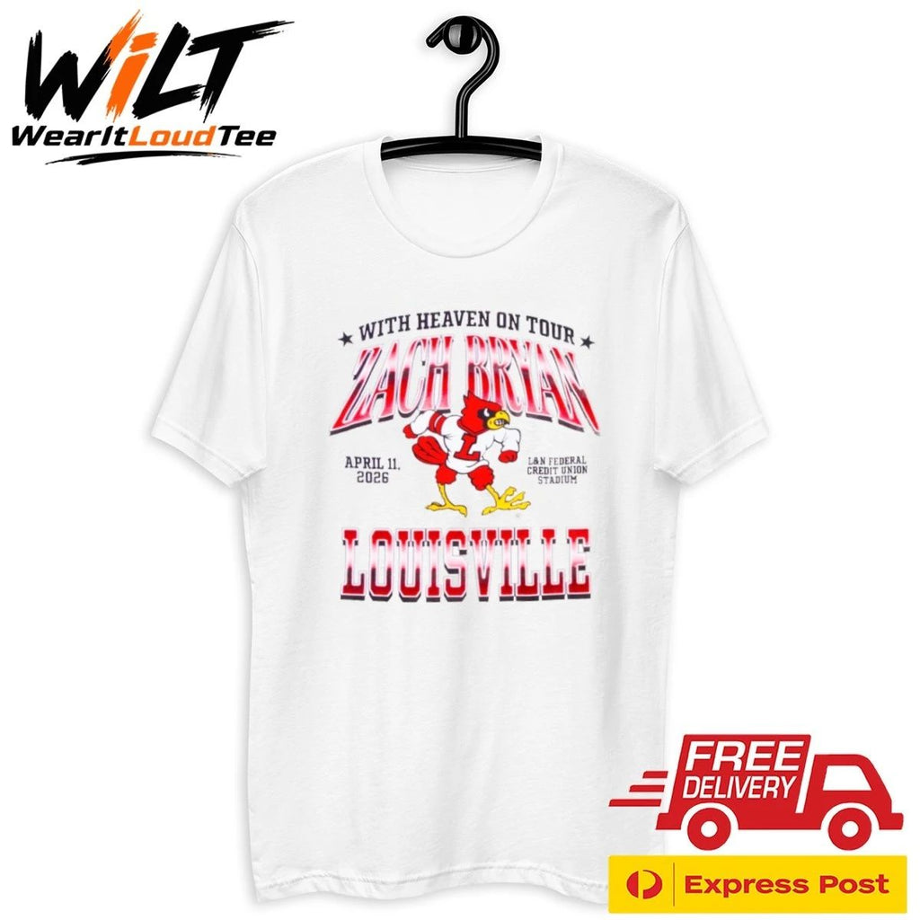 Zach Bryan Live In Concert At Louisville 2026 Tour Shirt