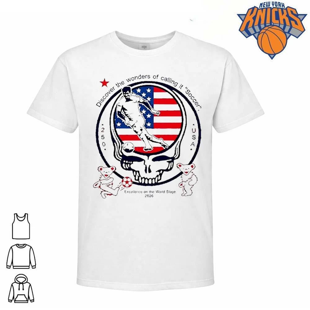 Grateful Dead Soccer 2026 World Cup USA Excellence on the World Stage shirt