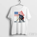 Classic The General George Washington Usa Hockey American Flag