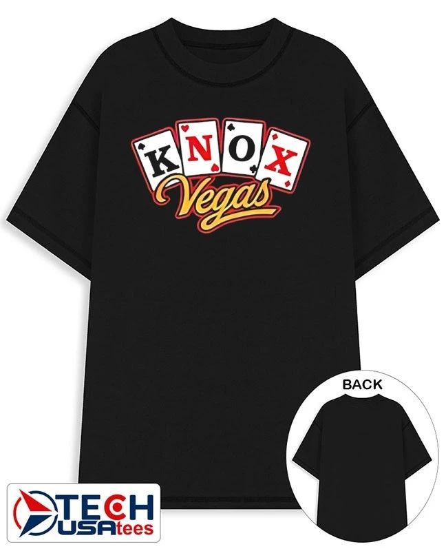 Knoxville Smokies Knox Vegas cards shirt