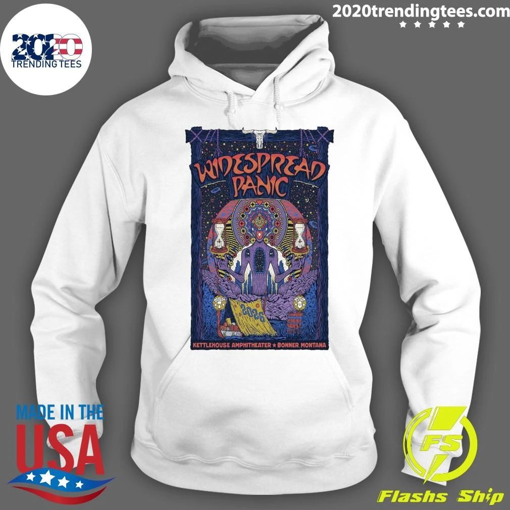 Widespread Panic Bonner MT July 7-8, 2026 Kettlehouse Amphitheater Bonner Montana Shirt