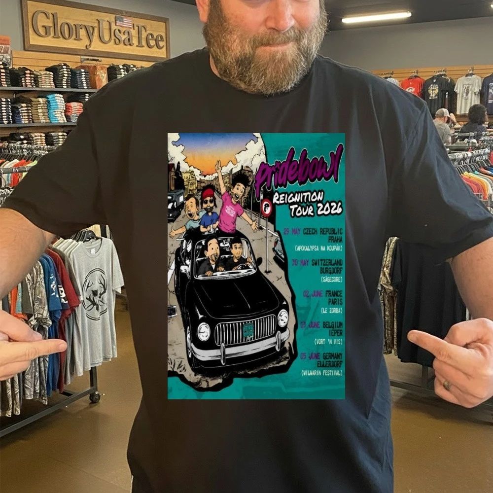 Pridebowl European Tour 2026 Poster Shirt