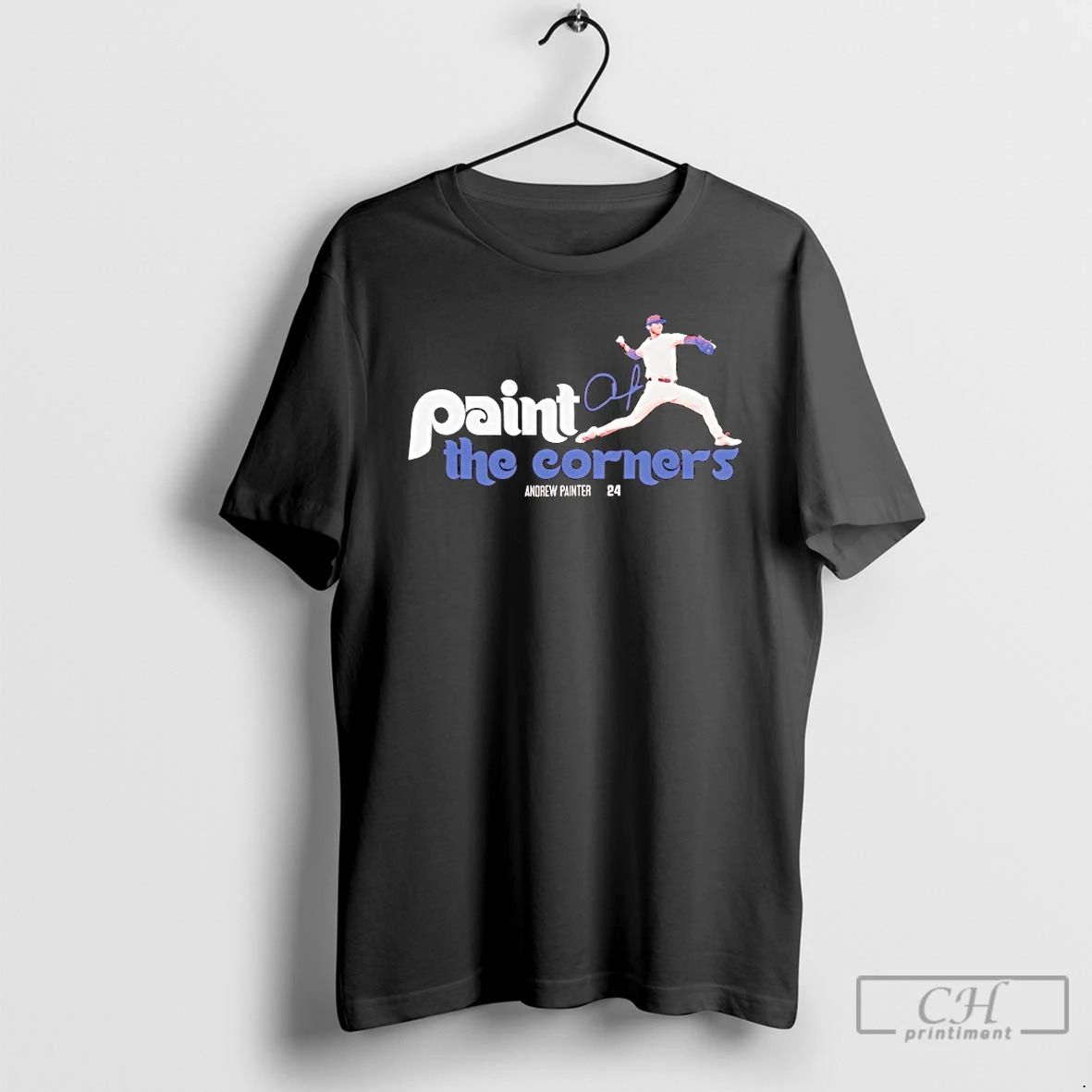 Premium Paint The Corners Andrew Painter 24 Philadelphia Phillies Signature