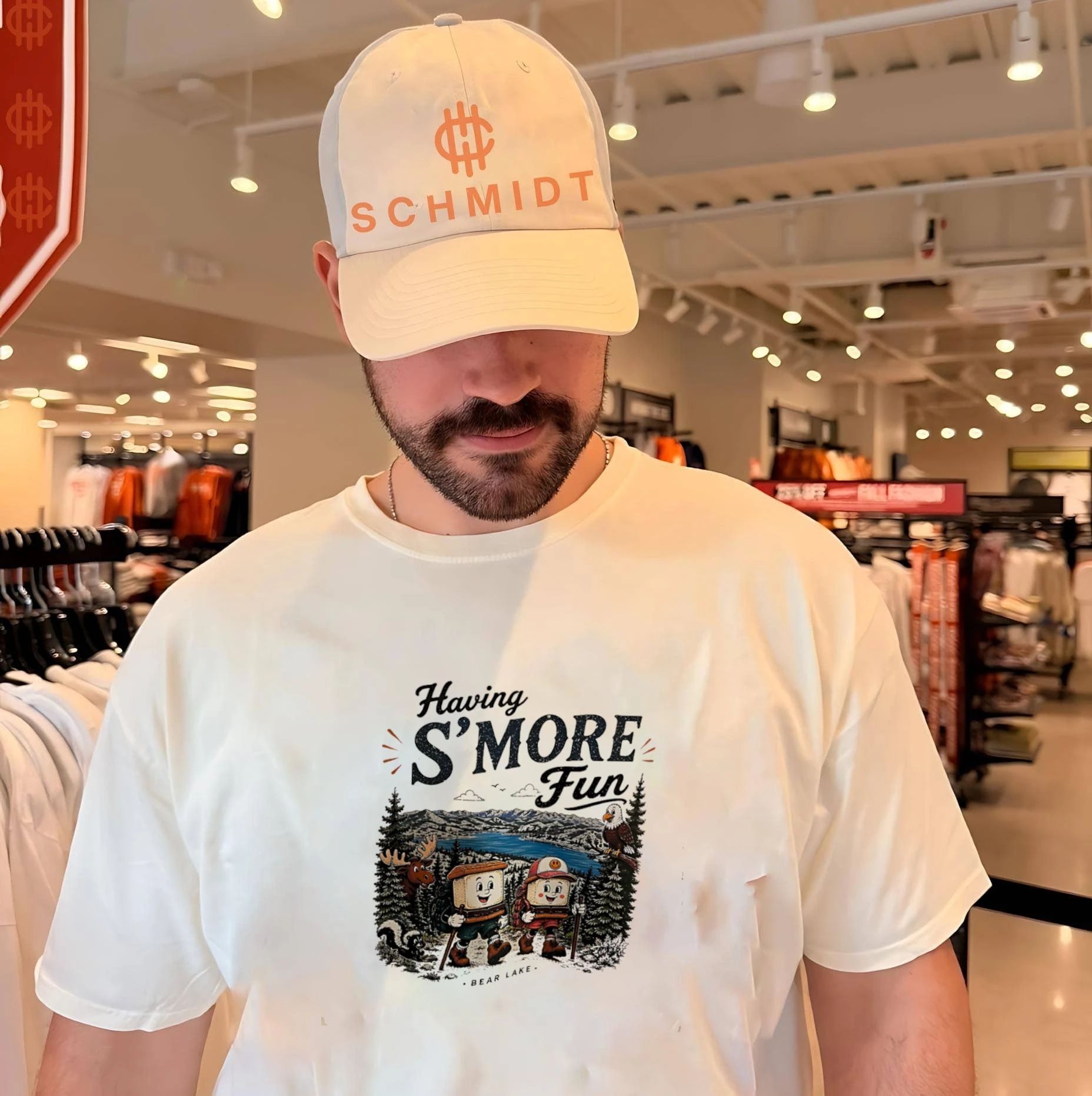 Having S’more Fun at Bear Lake camping hiking shirt