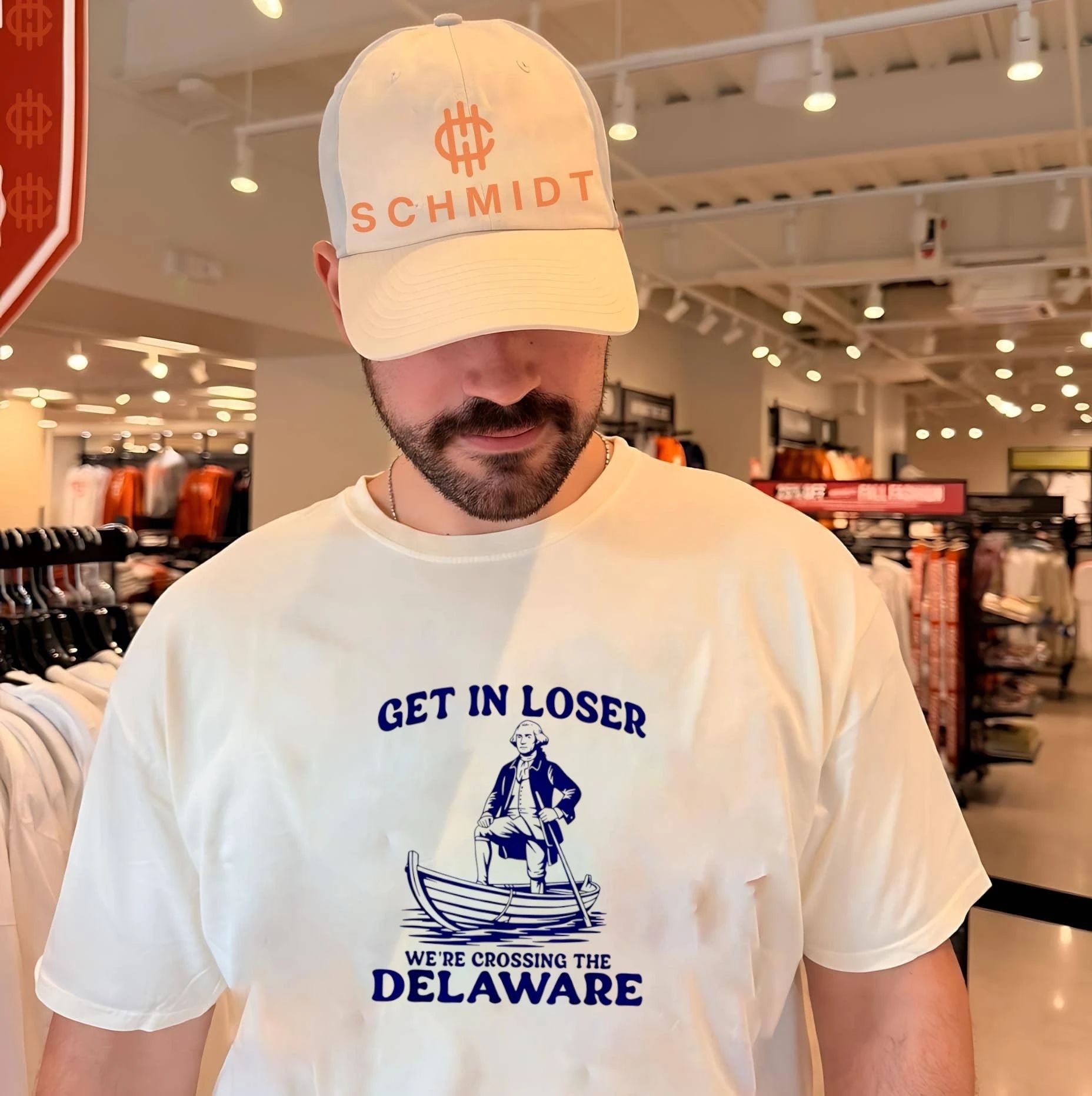 George Washington Get in Loser We’re Crossing the Delaware shirt