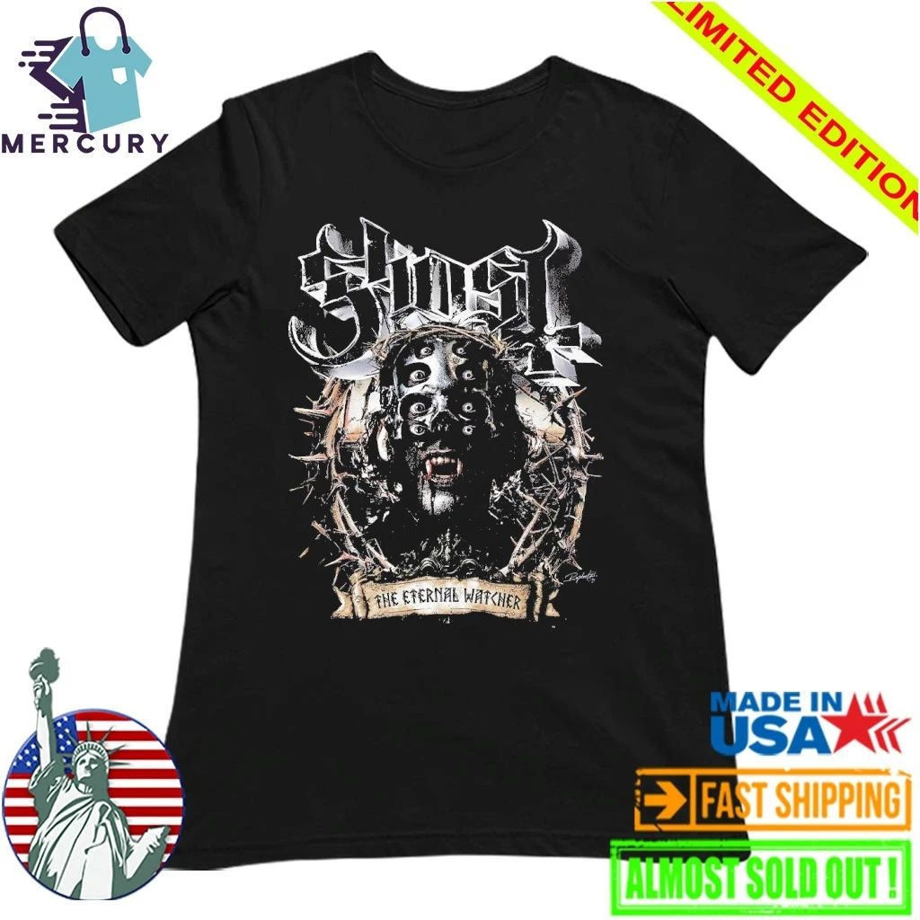Ghost The Eternal Watcher Papa Perpetua Watchful Eyes Shirt