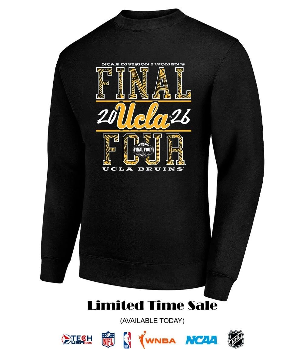 UCLA Bruins 2026 NCAA Division I Women’s Basketball Final Four shirt