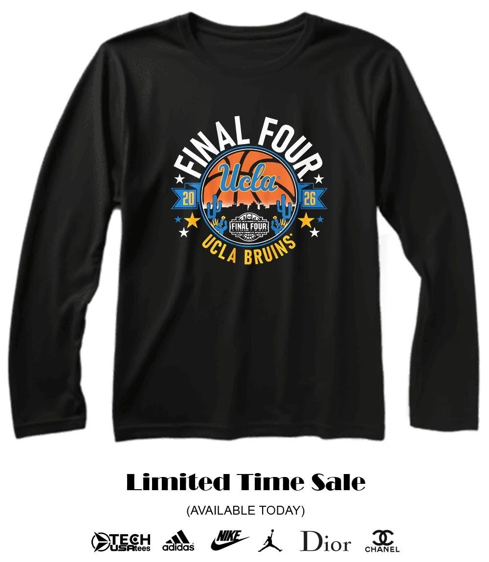 UCLA Bruins 2026 Final Four skyline shirt