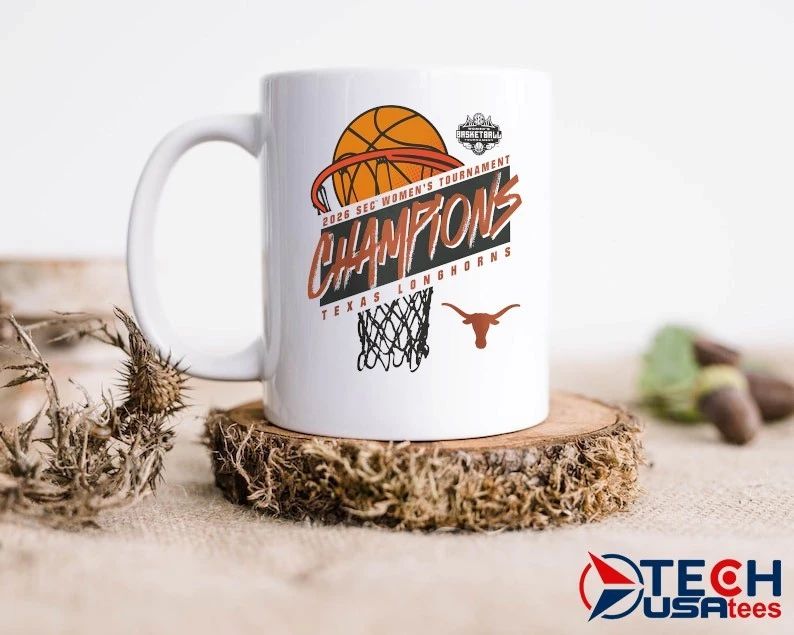 Texas Longhorns 2026 SEC Women’s Basketball Tournament Champions shirt