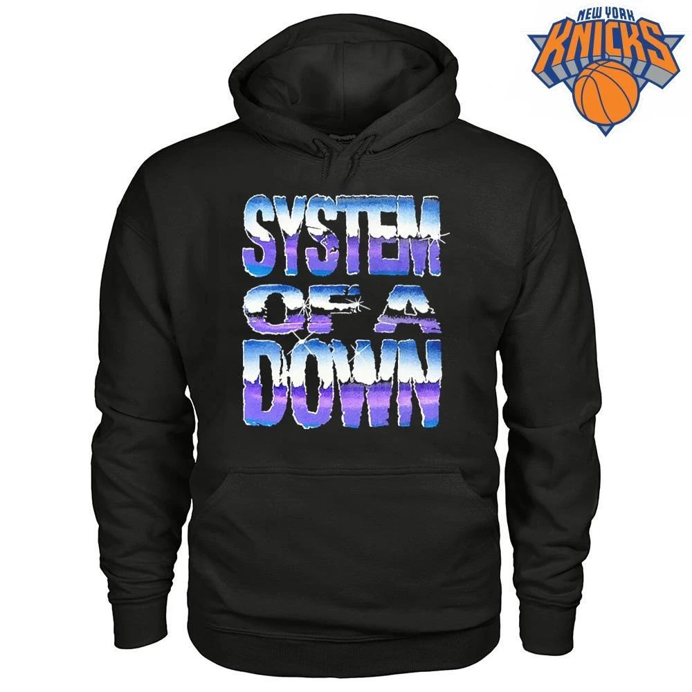 System Of A Down Band Logo Bootleg Chrome Gradient Font Shirt