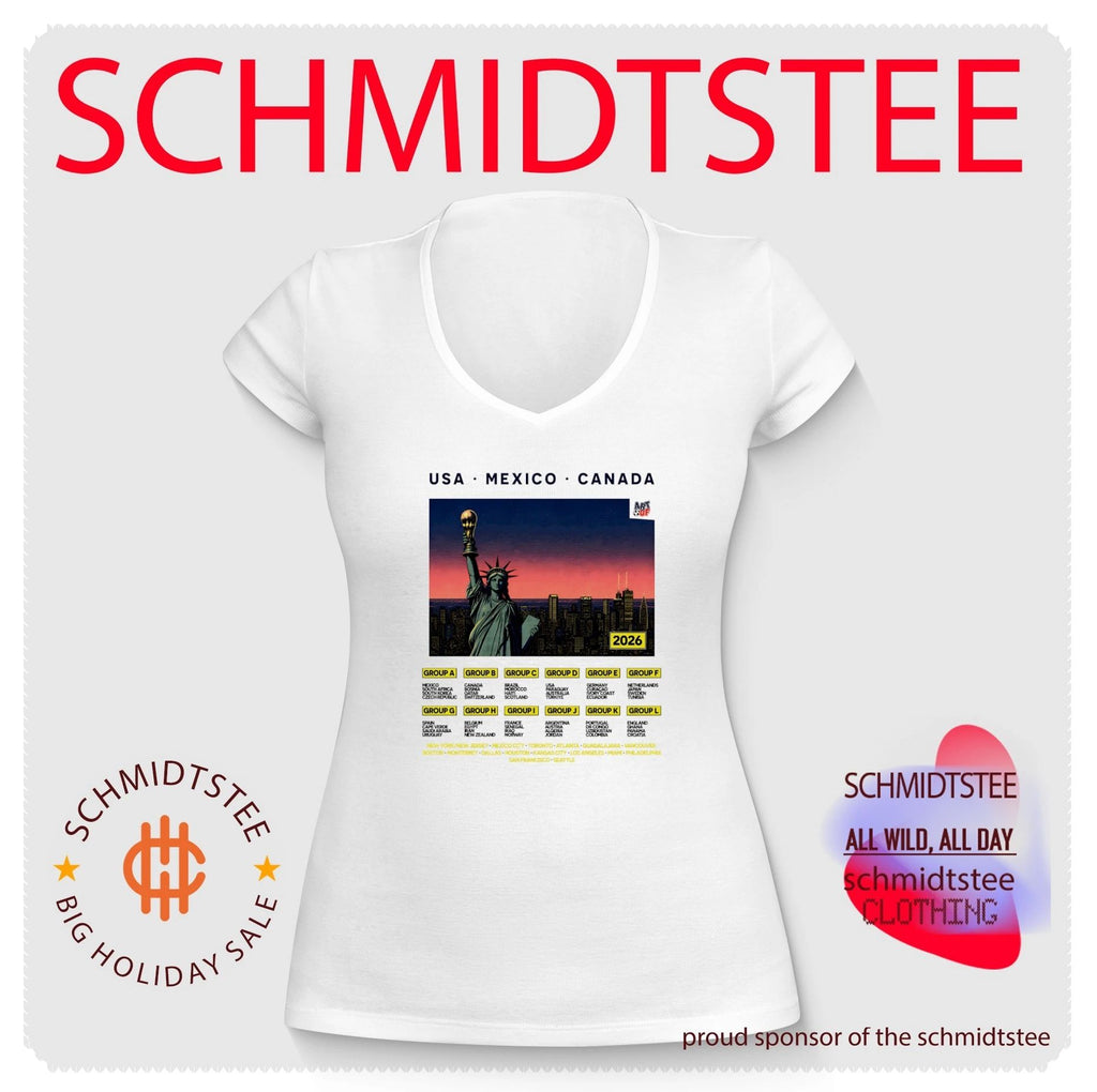 Statue of Liberty 2026 World Cup Retro Poster shirt
