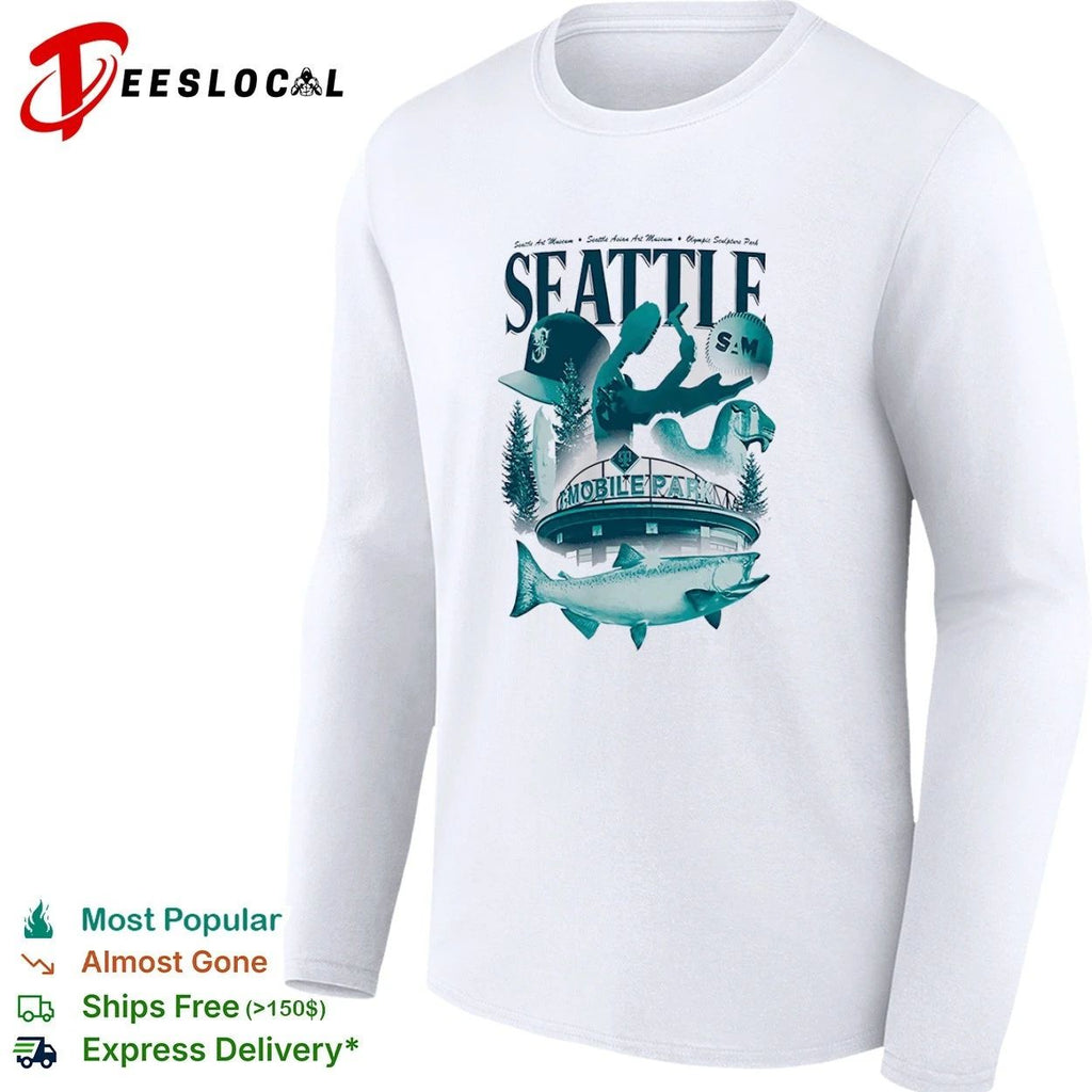 Seattle Art Museum Seattle Asian Art Museum Olympic Sculpture Park Mobile Park T-shirt