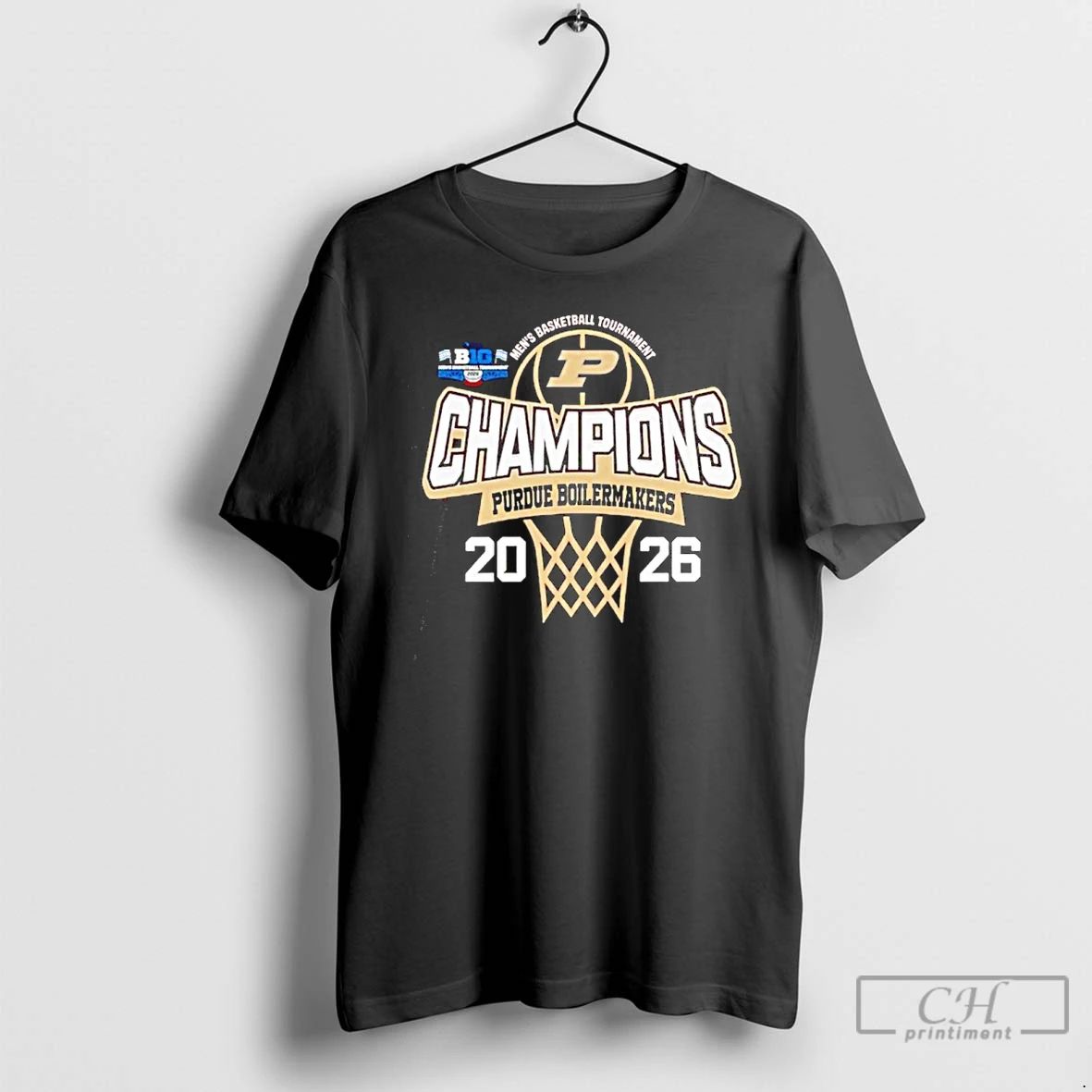 Classic Purdue Boilermakers 2026 Big Ten Mens Basketball Tournament Champions