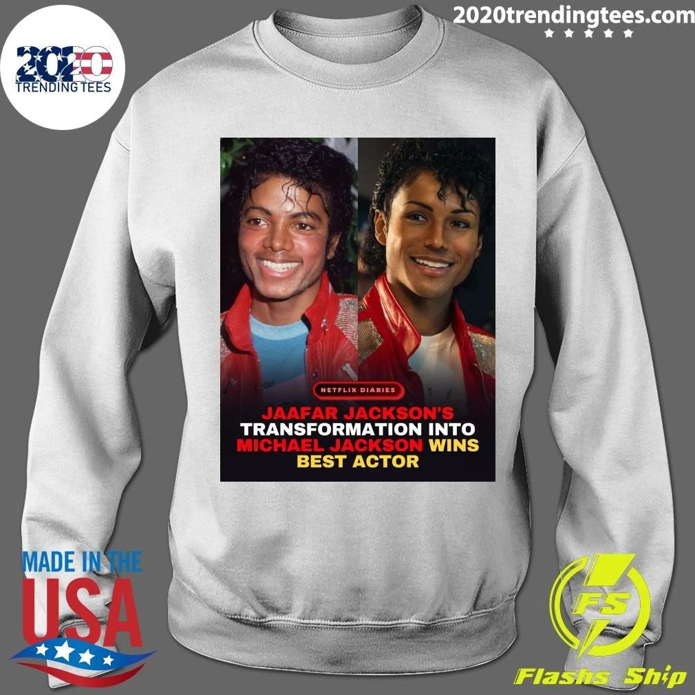 Jaafar Jackson’s Transformation Into Michael Jackson Wins Best Actor Shirt