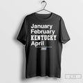Classic Kentucky Wildcats Mbb Wbb 2026 March Madness Month January February Kentucky April T Shirts