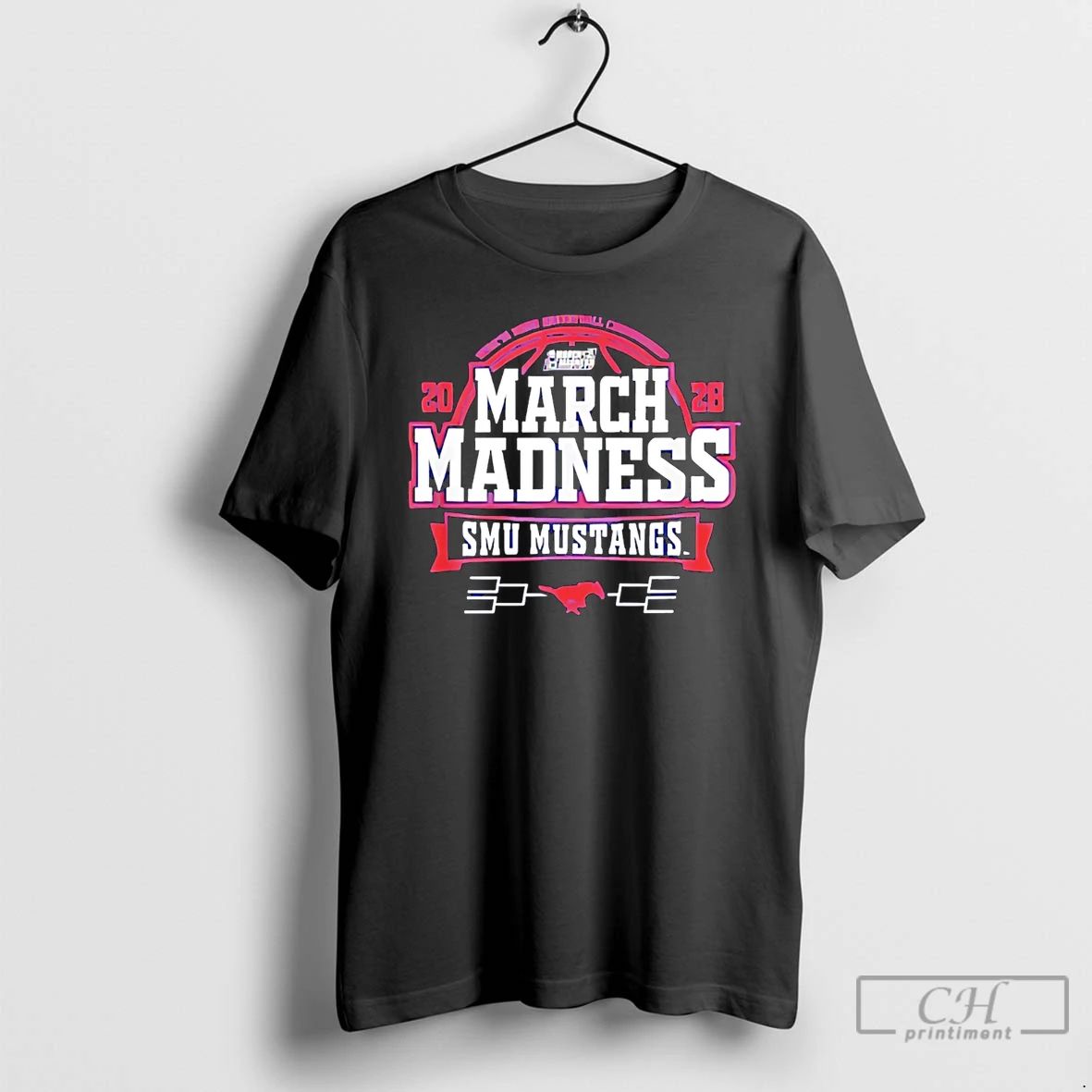 Classic Smu Mustangs March Madness 2026 Ncaa Womens Basketball Four It All T Shirts Sweater