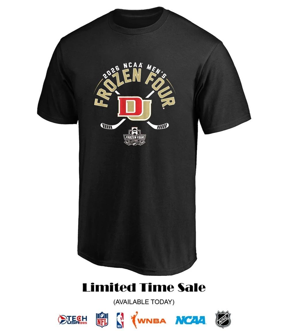 Denver Pioneers 2026 NCAA Men’s Hockey Frozen Four shirt