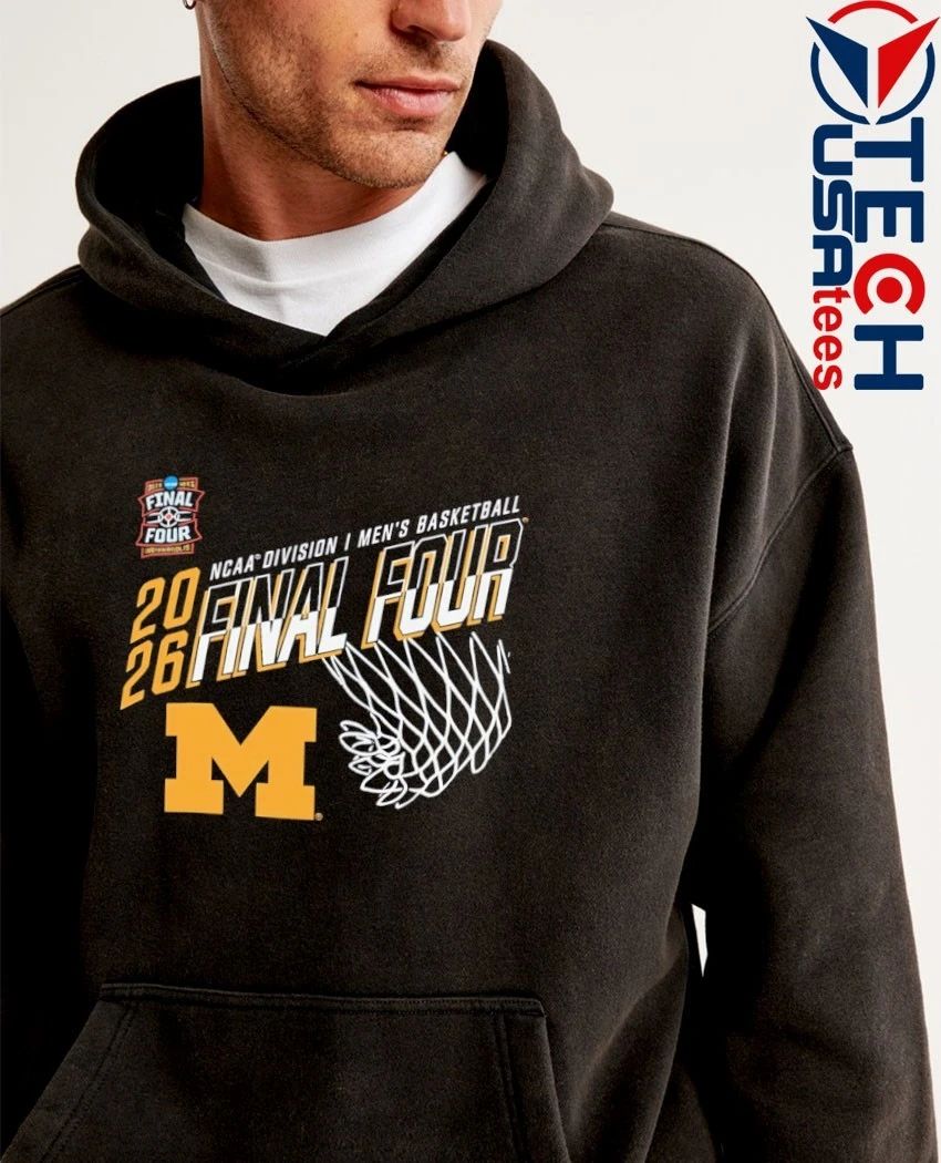 Michigan Wolverines 2026 NCAA Men’s Basketball Final Four Net shirt