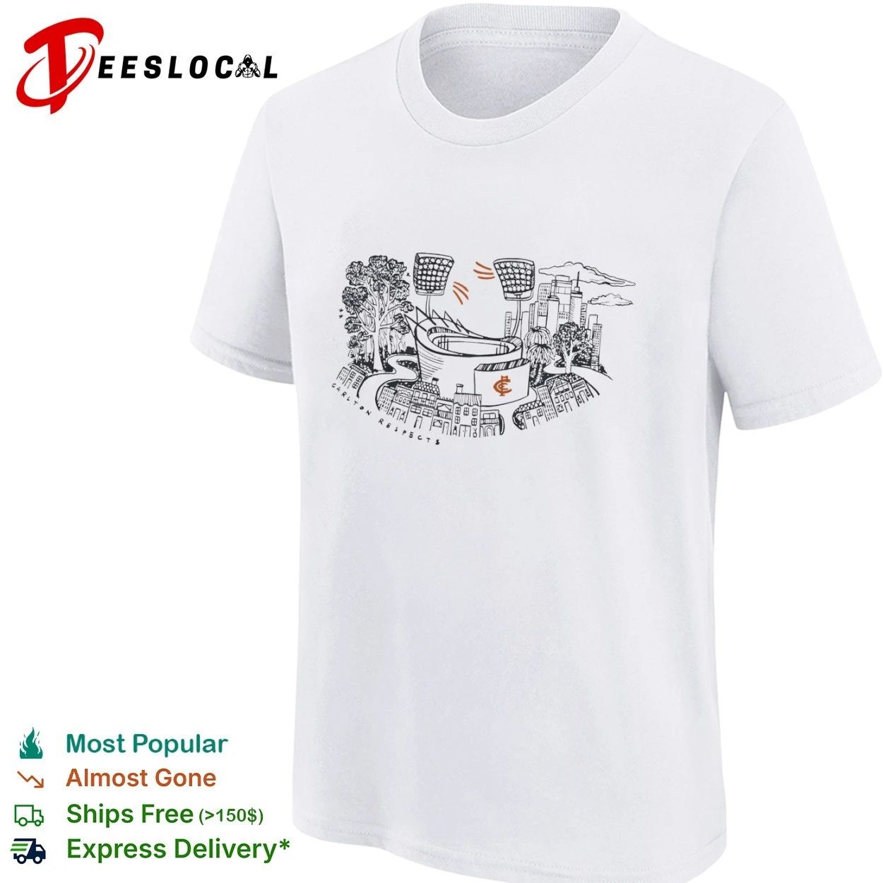 Carlton Respects For a Brighter Future The Carlton Shop T-shirt