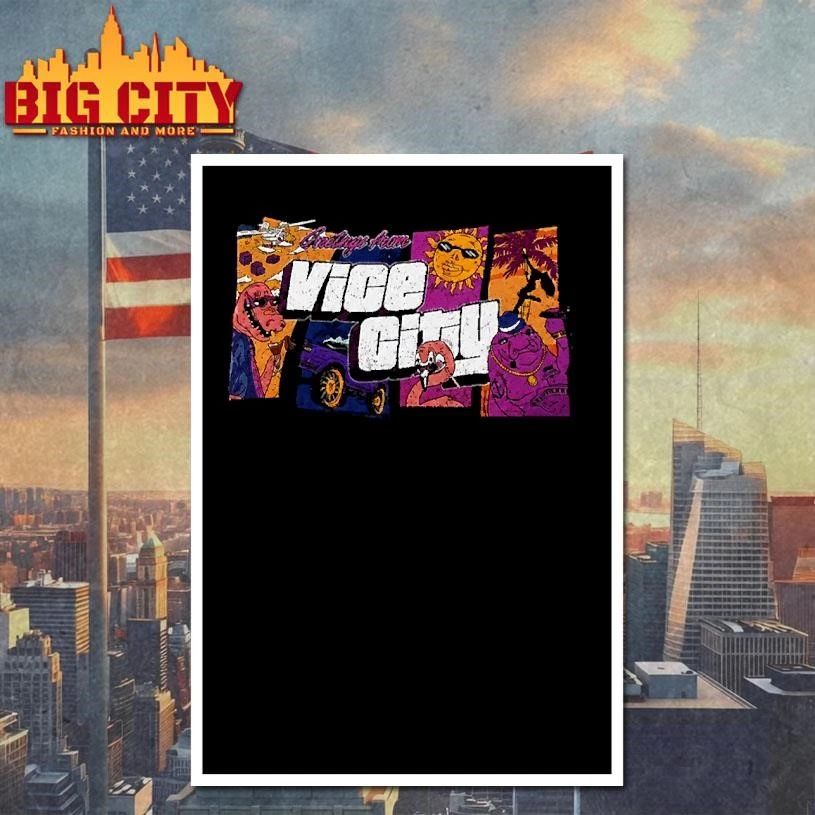 Grand Theft Auto VI GTA 6 Lucia Greetings From Vice City Baby Tee Shirt