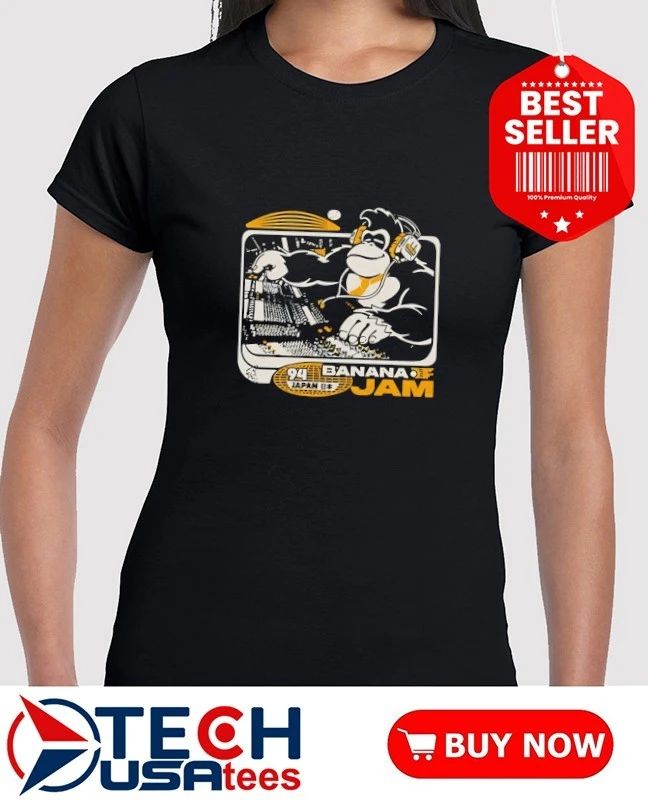 Banana Jam 94 Japan Donkey Kong shirt