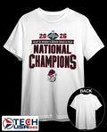 Georgia Bulldogs 2026 NCAA Women’s Indoor Track and Field National Champions shirt